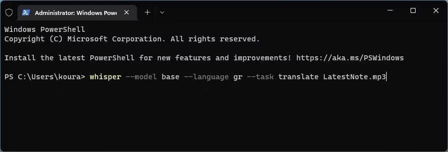 صورة لـ كيفية تحويل صوتك إلى نص باستخدام Whisper من OpenAI لـ Windows | 1erwQwwZWIvzxcZIc5rv9Cw-DzTechs