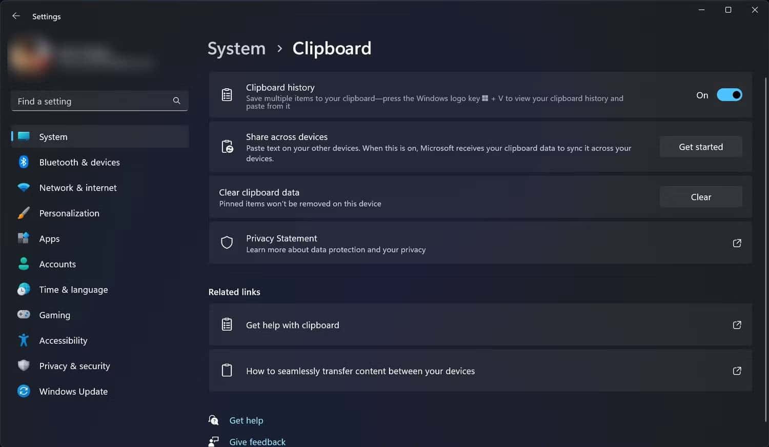 صورة لـ حيل الإعدادات التي يجب تمكينها على تثبيت جديد لـ Windows 11 | 1gcptGvHst0HOSFPJhcFH0w-DzTechs