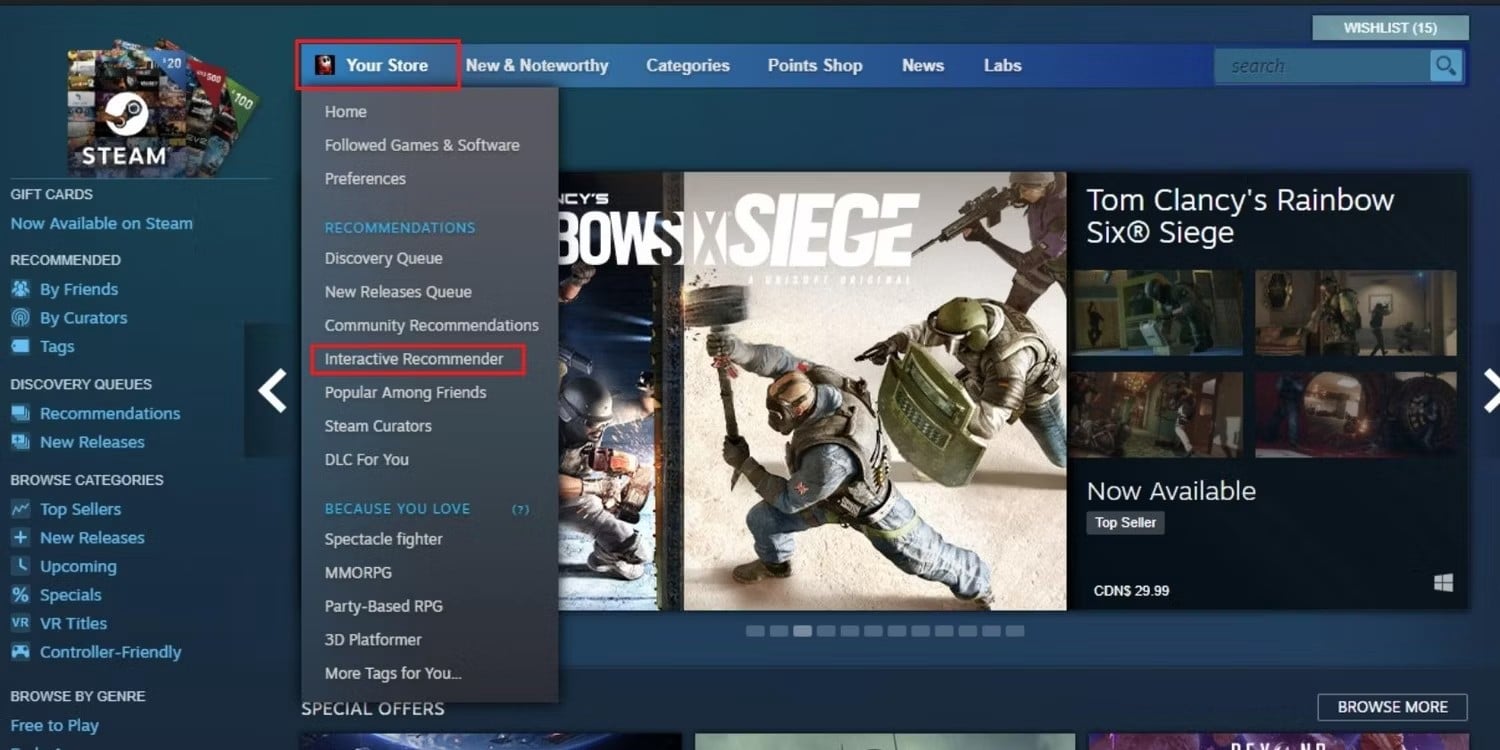 صورة لـ كيفية العثور على اللعبة المثالية باستخدام Steam Interactive Recommender | 1kHP44z0TX7qpMoiPvM7sNw-DzTechs