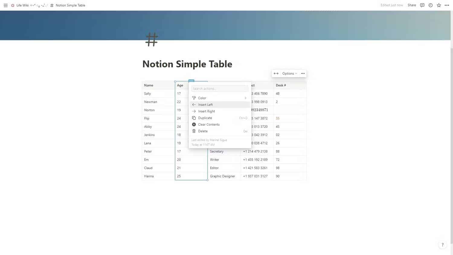 صورة لـ ما هي الجداول البسيطة في Notion؟ كل ما تحتاج إلى معرفته | 1xIDESY1fDVvZWrMme0fBVw-DzTechs