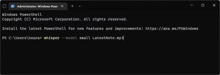صورة لـ كيفية تحويل صوتك إلى نص باستخدام Whisper من OpenAI لـ Windows | 1ydXLfDUMdzZnQscl6ITvsg-DzTechs