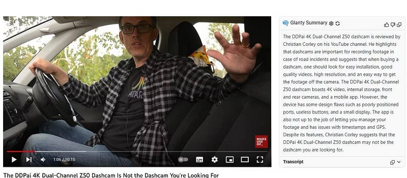 صورة لـ إضافات Chrome المدعومة بالذكاء الاصطناعي لتلخيص فيديوهات YouTube | 1-I6hERCiKLFKmvhDJDzyWg-DzTechs