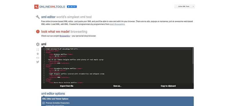 صورة لـ أفضل التطبيقات المجانية لتعديل XML على الإنترنت | 15LOPSerM3pqWdHHMv17_UQ-DzTechs