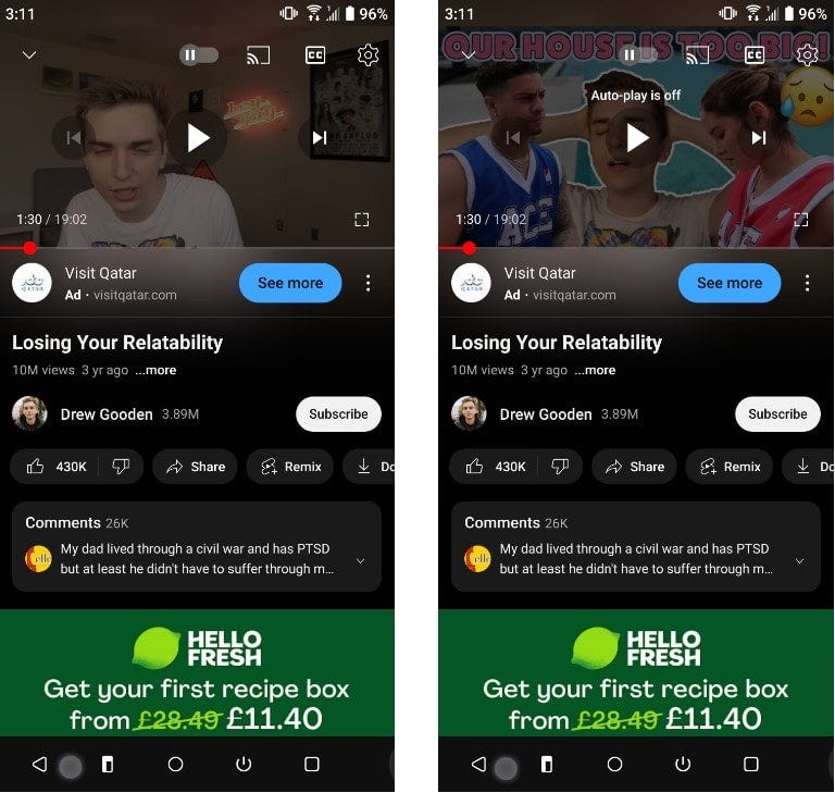 صورة لـ ميزات YouTube لـ Android الرئيسية لمُساعدتك في الحصول على المزيد من التطبيق | 171qJRVH8oABGQqxKWHmxmA-DzTechs