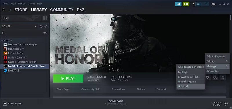 صورة لـ طرق لإصلاح خطأ “يجب تشغيل Steam للعب هذه اللعبة” في Windows 11 | 1EaSg-OIwRKyQktxpVlo1dg-DzTechs