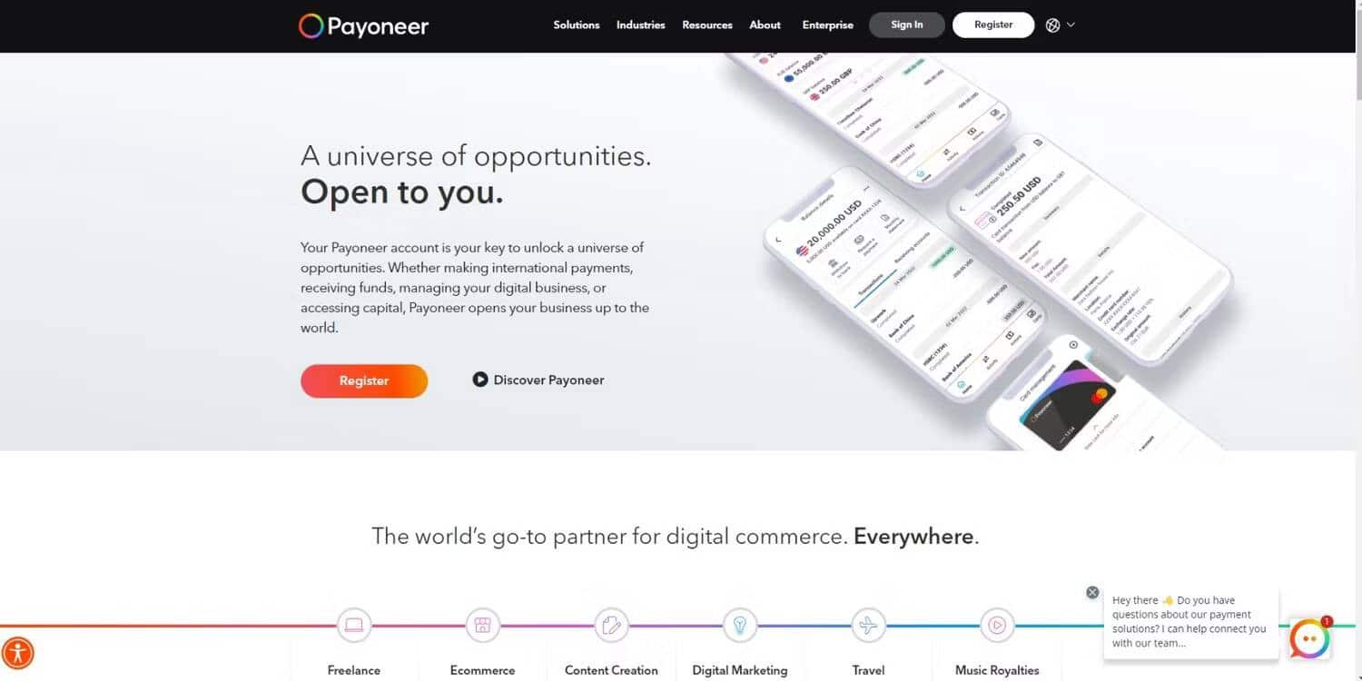 صورة لـ مزايا وعيوب استخدام Payoneer كعامل مُستقل | 1TPaqvIw5lRL1vRggI6SBkA-DzTechs