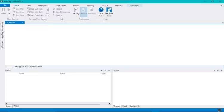 صورة لـ البدء في استخدام WinDBG على Windows 10: دليل خُطوة بخطوة | 1cFYRh-zqjFMFAXB7aT_4Aw-DzTechs