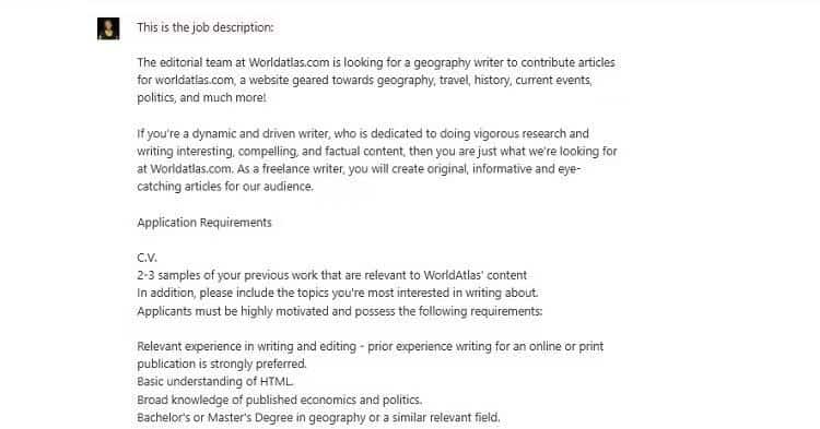 صورة لـ كيف تكتب الخطاب التقديمي لوظيفة ما باستخدام ChatGPT | 1tXQmnnlqqu7RZcjm8nrX6g-DzTechs