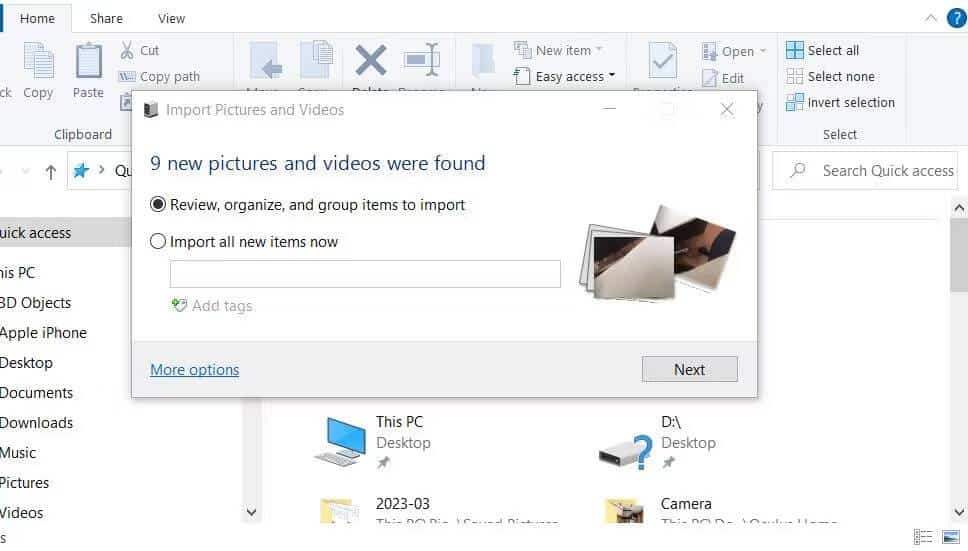 صورة لـ كيفية التخلص من رسالة “حدث خطأ ما” عند استيراد صور الـ iPhone على Windows | 1wXEgVLiufSWkuaaGFi1HIQ-DzTechs