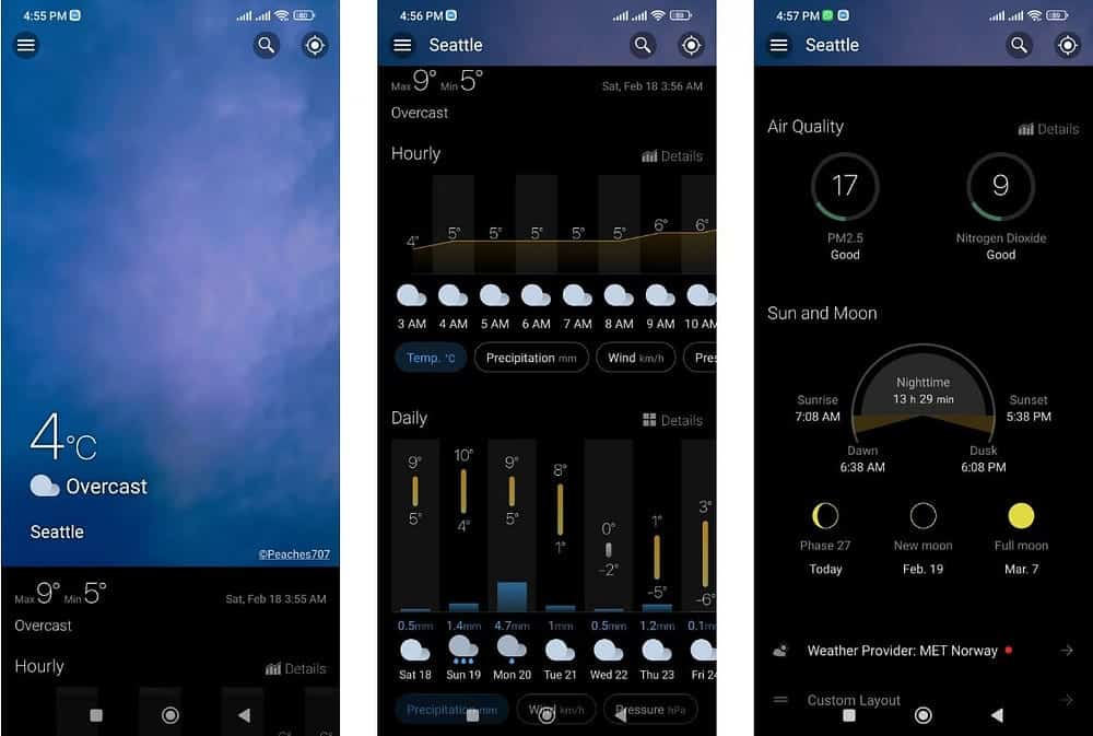 صورة لـ أفضل تطبيقات وأدوات الطقس الخالية من الإعلانات لنظام Android | 1xz6QQOtFMFTiLg096ybTrg-DzTechs