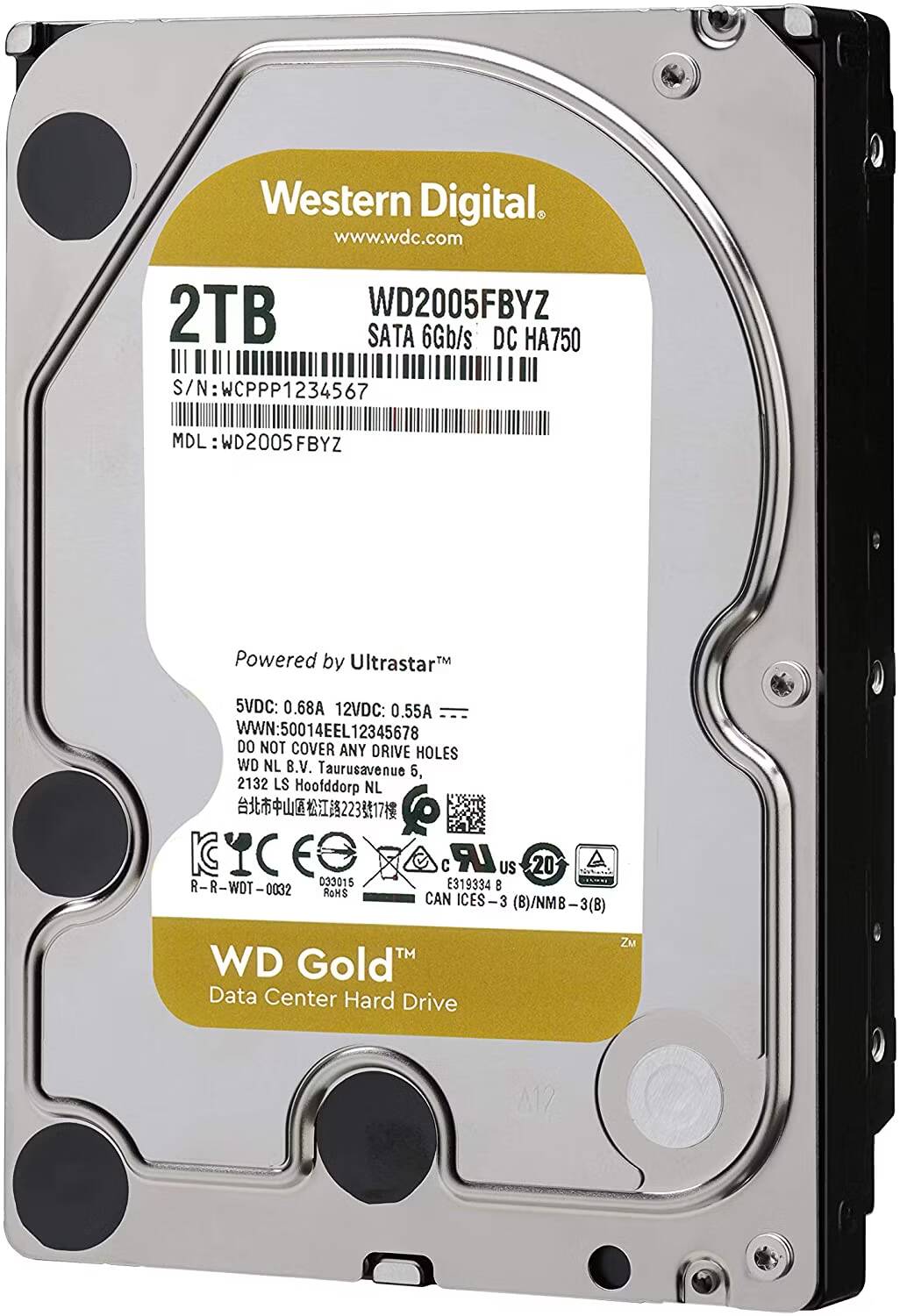 Image des disques durs les meilleurs et les plus fiables | WD-Gold-WD2005FBYZ-drive.avif_