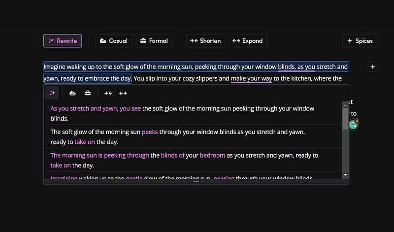صورة لـ بدائل Quillbot المجانية لإعادة صياغة كتابتك | 10QJ0Jnl_OglxVYOc6Zj_eA-DzTechs