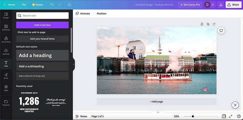 صورة لـ كيفية إنشاء غلاف لقناتك على YouTube باستخدام Canva | 1C6RJD1SOrs6iFVxihLZeXw-DzTechs