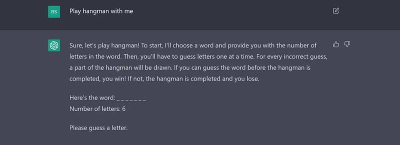 صورة لـ ألعاب بسيطة يُمكنك لعبها مع ChatGPT | 1EKlQIKyvOukxTyNNVZ8e3w-DzTechs
