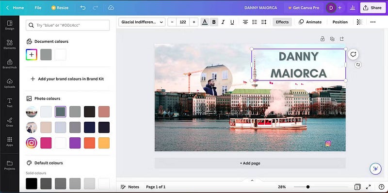 صورة لـ كيفية إنشاء غلاف لقناتك على YouTube باستخدام Canva | 1RbIYx-ELz6BvvryRfw84fA-DzTechs