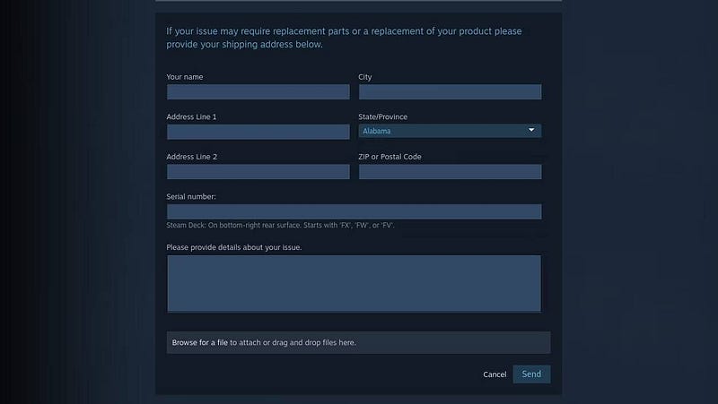 صورة لـ كيفية تحصل على إذن إرجاع Steam Deck (RMA) عندما يحدث خطأ ما | 1l1JeciRkwNXsTT7LNk3Klw-DzTechs