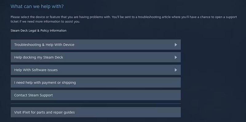 صورة لـ كيفية تحصل على إذن إرجاع Steam Deck (RMA) عندما يحدث خطأ ما | 1niY57-ytv5sHYWqr0DQtgg-DzTechs