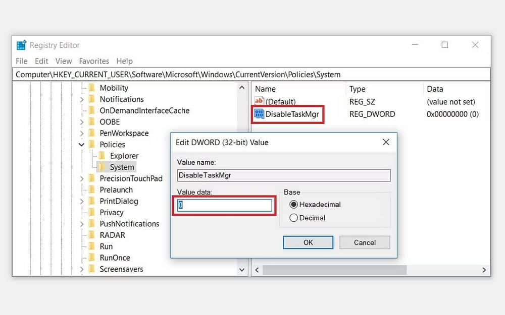 صورة لـ طرق إصلاح خطأ “تم تعطيل مدير المهام من قبل المسؤول” على Windows | 16qmvyE89rE6PsOEDa0x_Yw-DzTechs
