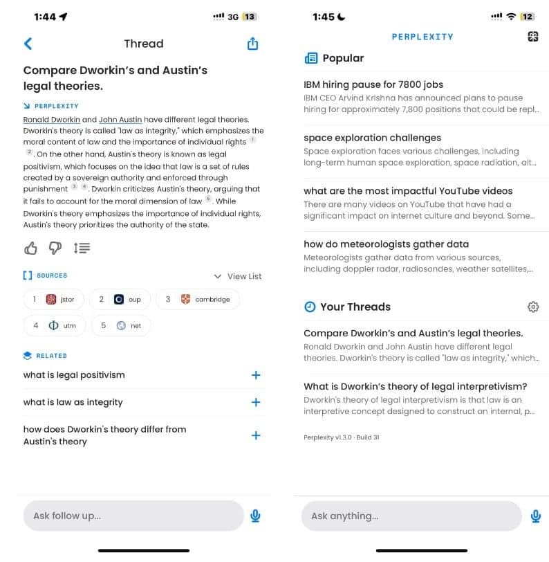 صورة لـ مقارنة بين ChatGPT Plus و Perplexity: أيهما أفضل روبوت دردشة بالذكاء الاصطناعي؟ | 1JxA2QSVAqT5wmk4x9dbxDA-DzTechs