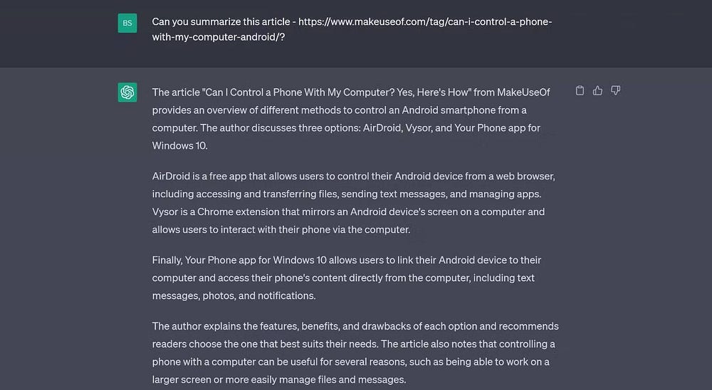 صورة لـ مُقارنة بين ChatGPT و HuggingChat: أيهما أفضل؟ | 1Qu-OOUxo4OP0MeL96AgzQg-DzTechs