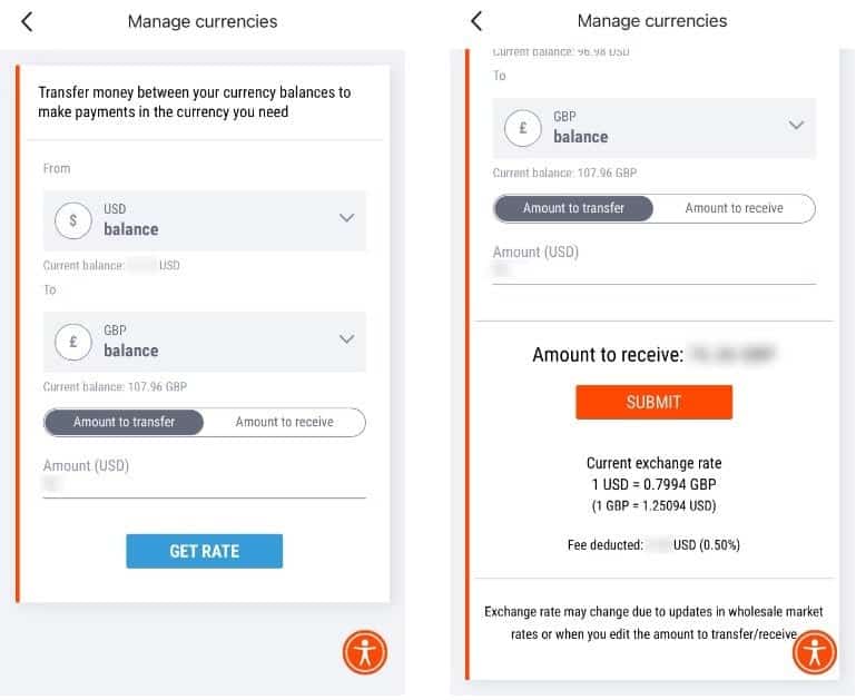 صورة لـ كيفية تحويل الأموال بين الأرصدة على Payoneer | 1WXnZ4Kbvtvwzpyf0ABisuQ-DzTechs
