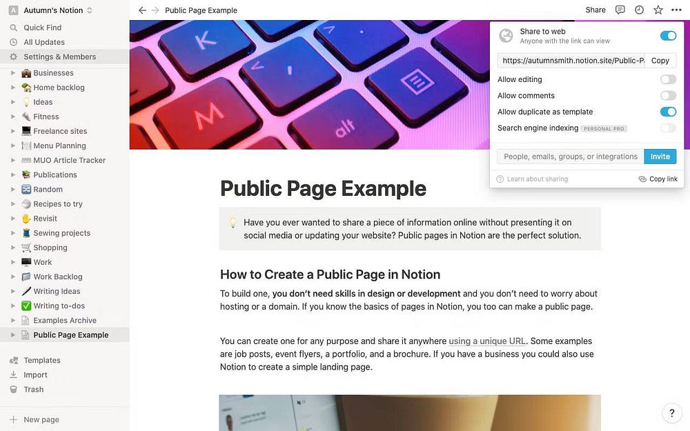 صورة لـ مُقارنة بين الخطة المجانية والمدفوعة من Notion: ما هي الخطة المُناسبة لك؟ | 1nqSGM_a4jaMSdp3yFClf7w-DzTechs