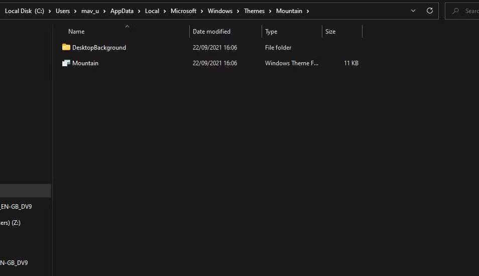 صورة لـ كيفية البحث عن مكان صورة خلفية سطح المكتب الحالية في Windows 11 | 1xNMIMVU0dYDzb1AnyrDjNw-DzTechs