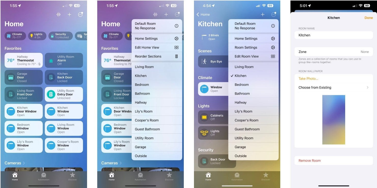 صورة لـ كيفية تنظيم ملحقات HomeKit في تطبيق “المنزل” باستخدام الغرف والمناطق | 1-r2vjphvhJIy-4S2AcjnjA-DzTechs