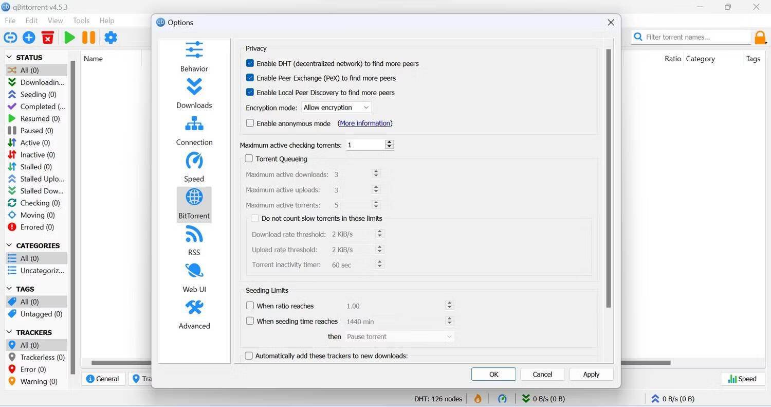 صورة لـ كيفية تسريع تنزيلاتك في qBittorrent على Windows | 17Yez0wCE_UACIFs7e4a5nA-DzTechs
