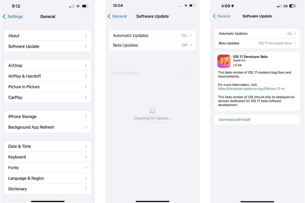 صورة لـ كيفية تثبيت iOS 17 و watchOS 10 و macOS Sonoma (إصدار المُطور التجريبي) | 1D-m_45e0WRMSXZTbnNAjHA-DzTechs
