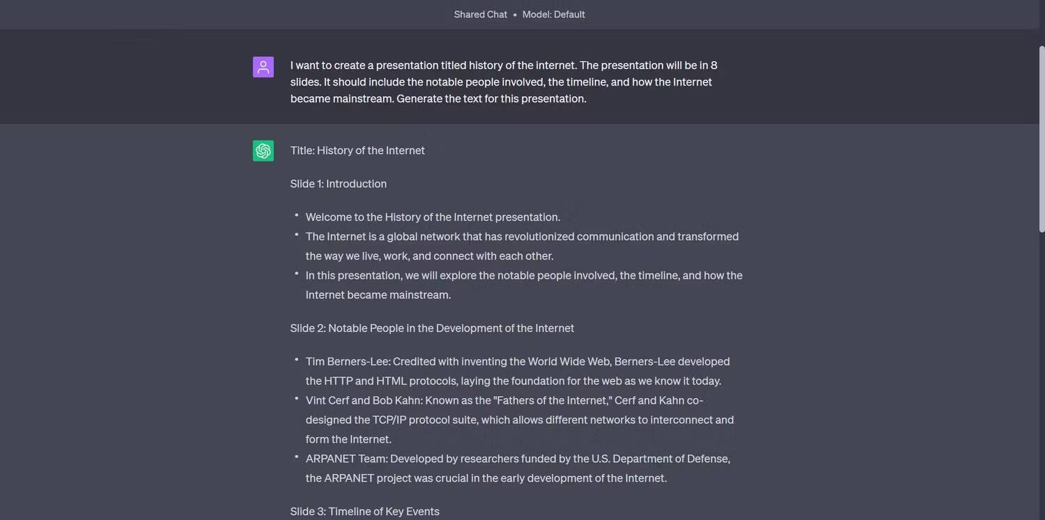 صورة لـ كيفية استخدام ChatGPT لإنشاء عرض تقديمي | 1Ftie0KSgqkwovpRE02wIwA-DzTechs