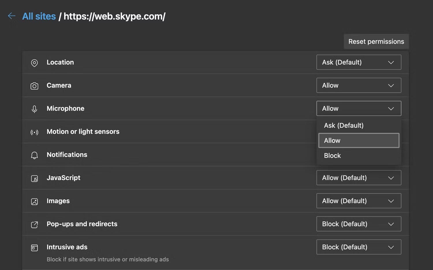 صورة لـ كيفية منع مواقع الويب من الوصول إلى الكاميرا والميكروفون والموقع الجغرافي والمزيد | 1HjtfEc1hkFj6RsP2SSlgLA-DzTechs