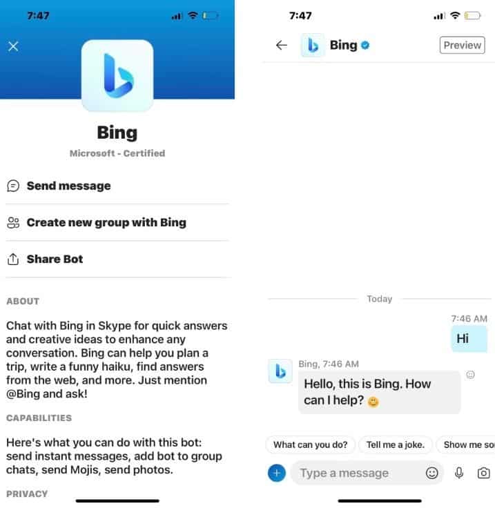 صورة لـ كيفية استخدام Bing Chat على Skype | 1I5SaQK1QBABdk-23gffcqA-DzTechs