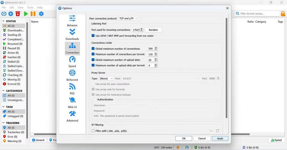 صورة لـ كيفية تسريع تنزيلاتك في qBittorrent على Windows | 1I80SAjYCYYlgiS4dZd8h5w-DzTechs