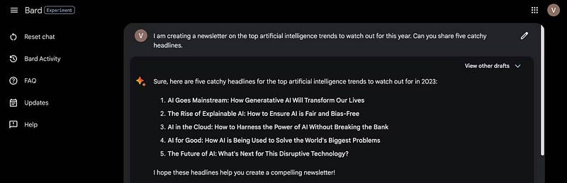 صورة لـ أفضل الطرق لاستخدام Google Bard والإستفادة من كامل قُدراته | 1RTDtYmZ14TCgOP3VhZtJWQ-DzTechs