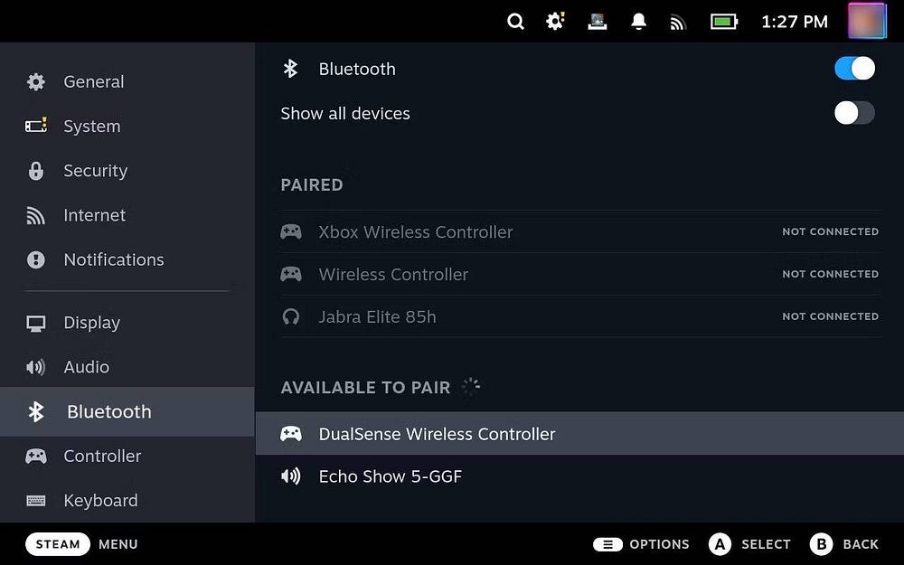 صورة لـ كيفية توصيل جهاز تحكم PS5 بـ Steam Deck | 1SktdCqdPLEj7vHXl9d11Pw-DzTechs