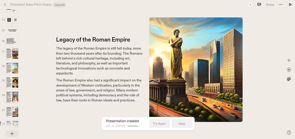 صورة لـ أفضل الأدوات التي تستخدم الذكاء الاصطناعي لإنشاء عروض تقديمية لك | 1UMrKbK1WaiY3SzoYwWYL0Q-DzTechs