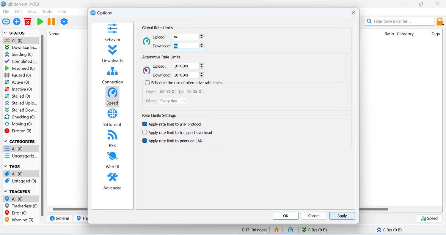 صورة لـ كيفية تسريع تنزيلاتك في qBittorrent على Windows | 1aoEgZs-y7WzrQzaCYwBD9A-DzTechs