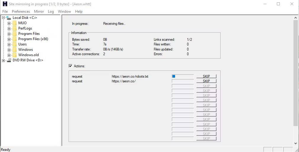 صورة لـ أدوات لتنزيل موقع ويب كامل لقراءة مُحتوياته دون اتصال بالإنترنت | 1d5_kSGsWC9p0bRhNNb6Llw-DzTechs