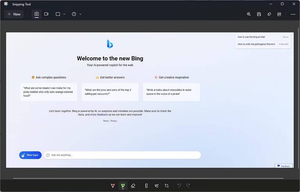 صورة لـ كيفية حفظ وتصدير سجل دردشة Bing AI | 1nRtqXpRJMm724NyRPX1gnA-DzTechs