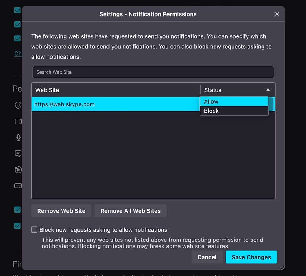 صورة لـ كيفية منع مواقع الويب من الوصول إلى الكاميرا والميكروفون والموقع الجغرافي والمزيد | 1r-csegaxPwP6obUddk1ABg-DzTechs