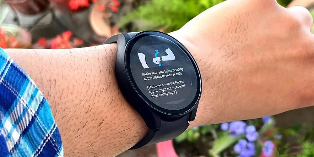 صورة لـ كيفية التحكم في Samsung Galaxy Watch بإيماءات اليد | 1t5VZycfX8u2bIexCiMsqpg-DzTechs