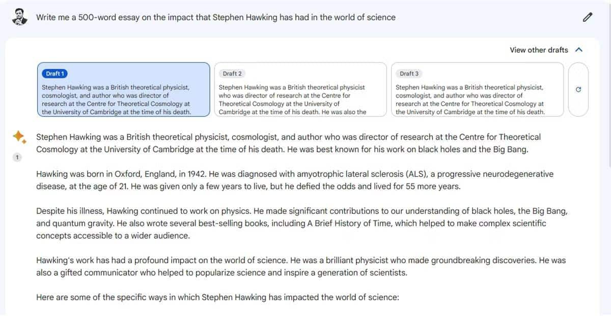 صورة لـ مجموعة المزايا التي يُوفرها Google Bard | 1tU9Tt-KGBAIvueSdEbjKVw-DzTechs