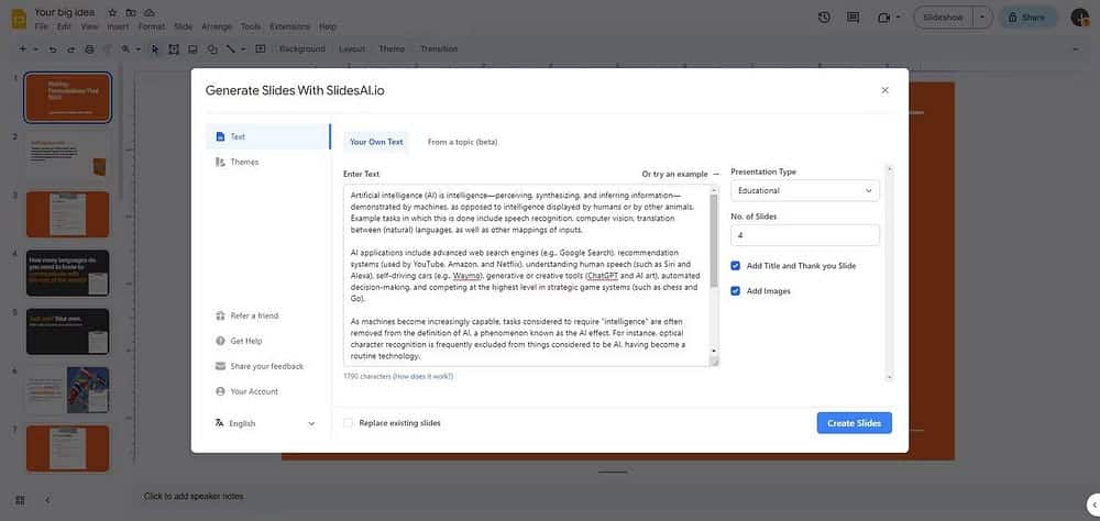 صورة لـ أفضل الأدوات التي تستخدم الذكاء الاصطناعي لإنشاء عروض تقديمية لك | 1vREOXMdz1HYEjb5_iQbbqw-DzTechs