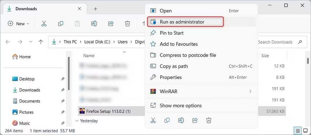 صورة لـ إصلاحات لتجربتها إذا لم يتم تثبيت Firefox على Windows | 1xrHxYHNpq7TSZsZPlPUagQ-DzTechs