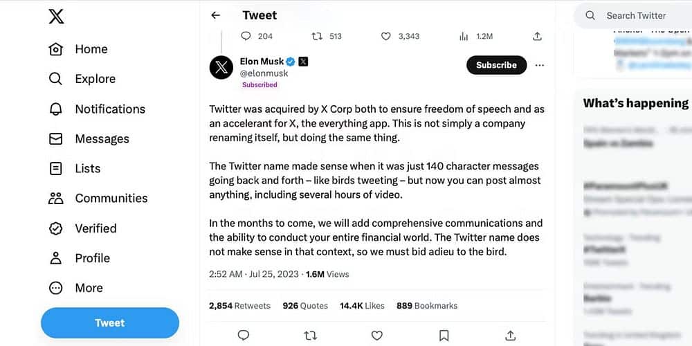 صورة لـ لماذا يُعد تغيير علامة Twitter التجارية إلى X فكرة سيئة | 1-W0QfDO2LrUH_5Xu6Tbpw-DzTechs