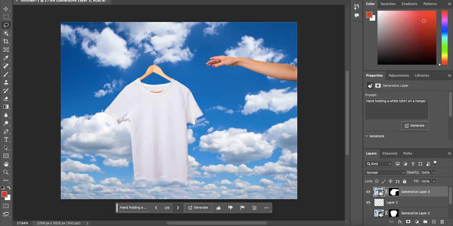 صورة لـ كيفية إنشاء نماذج بالحجم الطبيعي لعلامة ملابسك باستخدام Generative Fill في Photoshop | 18WpxJZGnVZtbS9WNIstASA-DzTechs