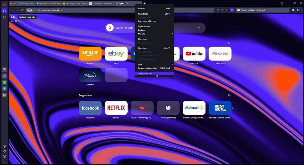 صورة لـ كيفية تحقيق أقصى استفادة من Tab Islands في مُتصفح Opera One | 1CTsiqw0DY__ispbGb5EK3g-DzTechs
