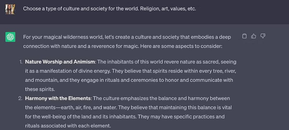 صورة لـ كيفية استخدام ChatGPT لإنشاء عوالم خيالية واقعية ومُبتكرة | 1CU_u7O4GgVWzfCcSU0R8Bw-DzTechs