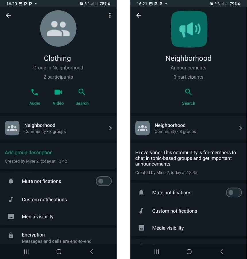 صورة لـ مقارنة بين مجتمع WhatsApp ومجموعة WhatsApp: ما الفرق؟ | 1NfHrW3VJjBoHKPYtK9eNYw-DzTechs